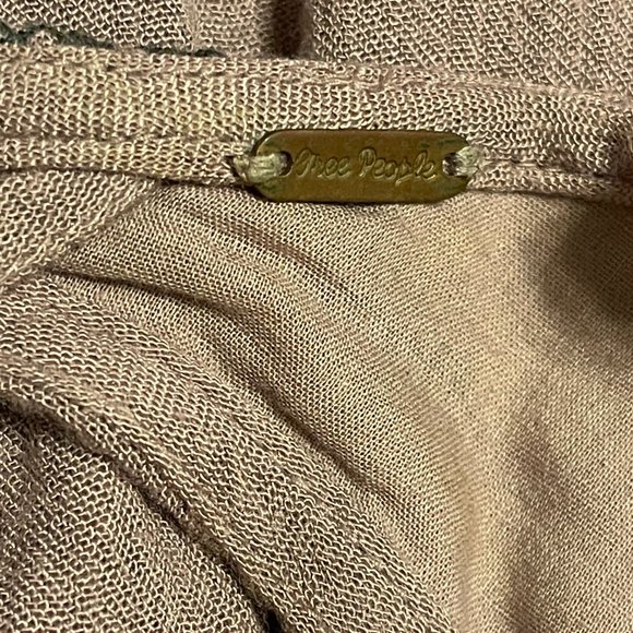 Free People Small Elderberry Embroidered Austin Mini Swing Dress - Picture 9 of 9